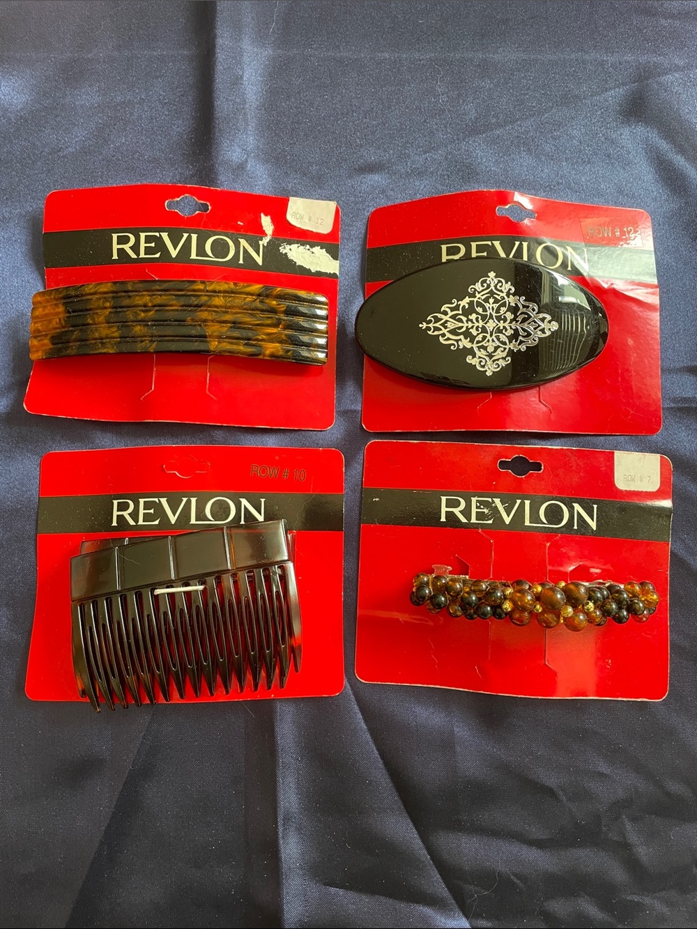 90s Vintage Revlon Dead stock Hair Accessories